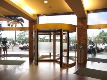 Three Modes for Three-wing Automatic Revolving Doors