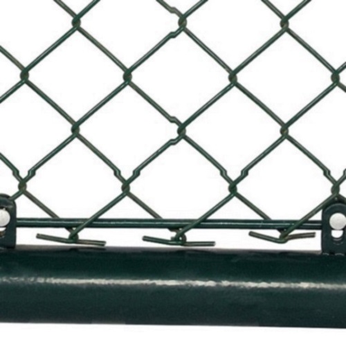 galvanized pvc coated football field chain link fence