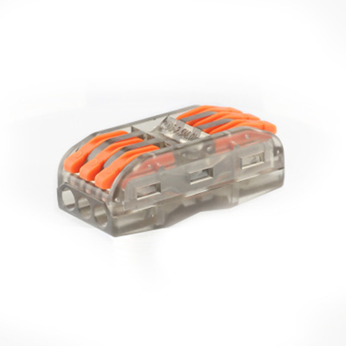 PCT-2-3 Conjoint Cage Spring Terminal Block ที่มีสีสัน