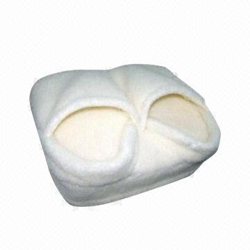 Foot Massage Cushion, Made of 100% Sheepwool Fabric