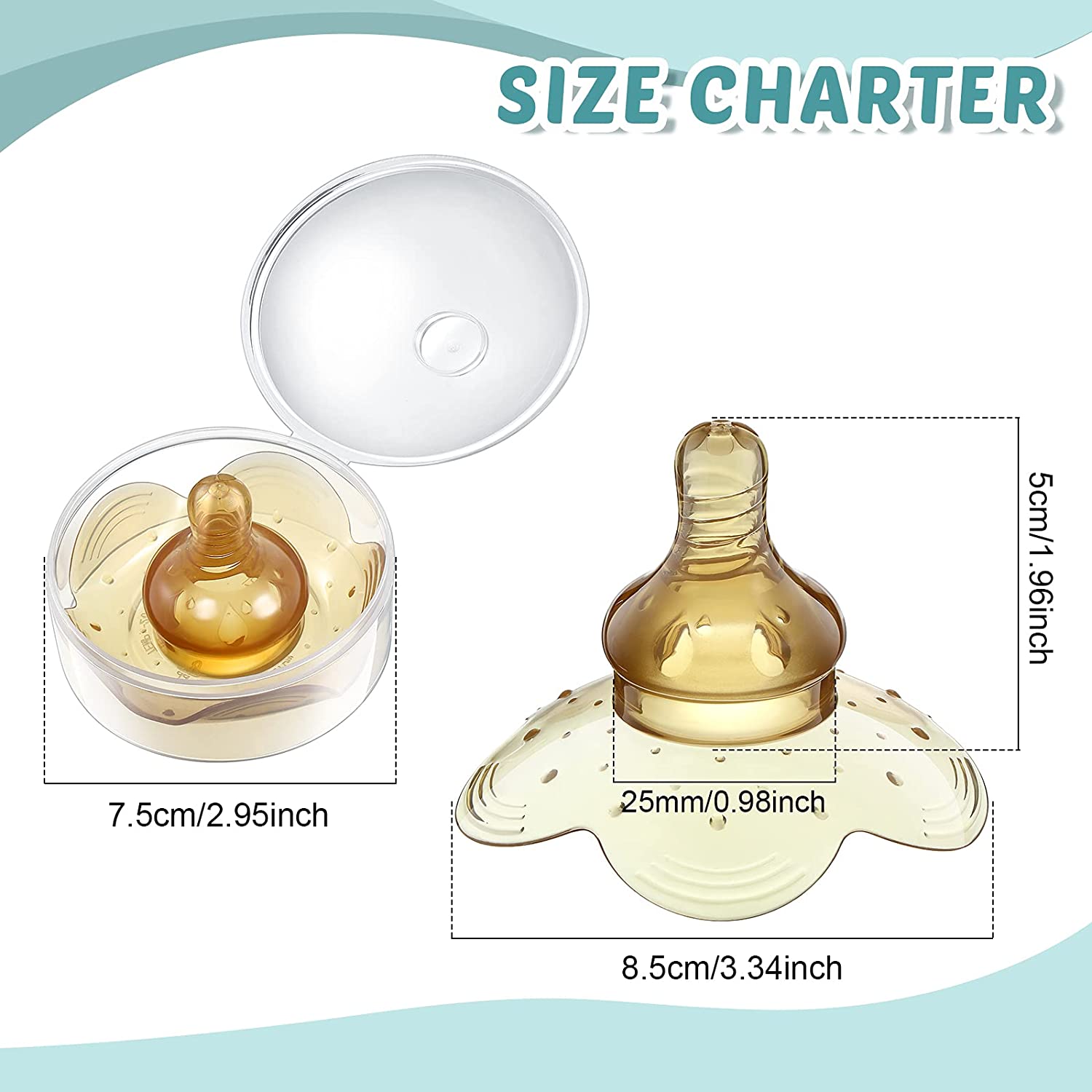 Nipple Pecifire Breast Shield Silicone Baby Nipple Shield Nipple Protector For Breastfeeding