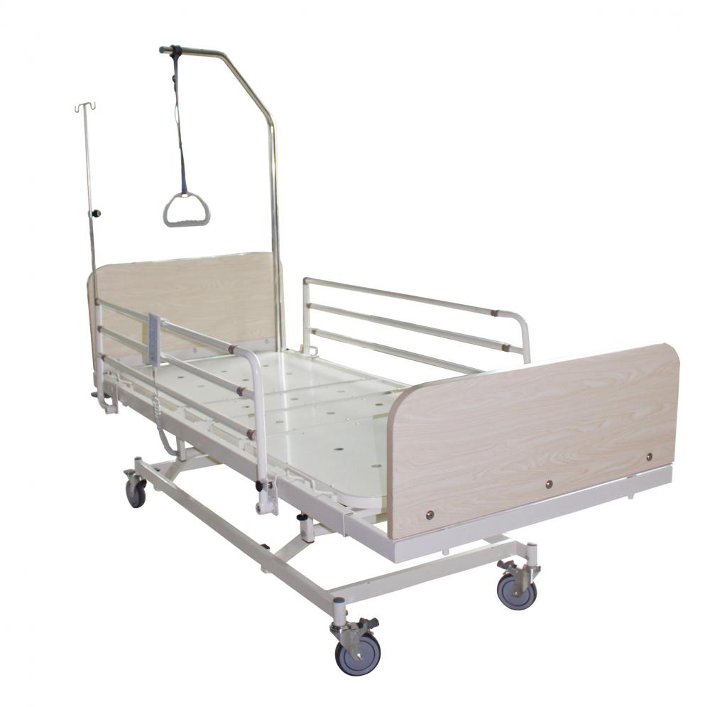 Electric nursing bed for fall patients
