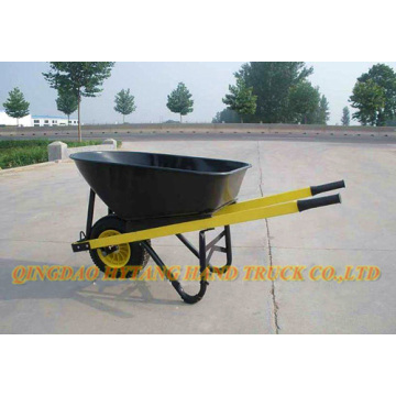 100L iron tray iron square handle wheelbarrow with 450-8 tyre