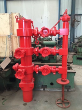 Double Plug Rotating Cementing Head for Wells