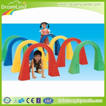 Hot sale children outdoor plastic tunnel sets