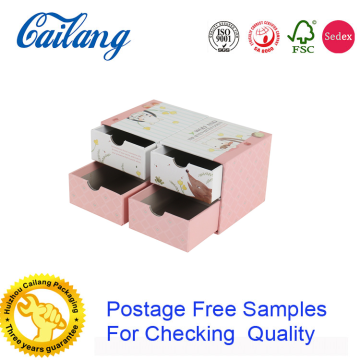 Sliding Drawer Box With Ribbon Puller