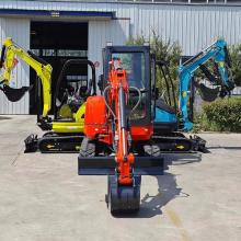 Excavator da 2 tonnellate con attacchi