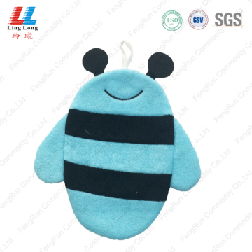 Blue style animal bath gloves