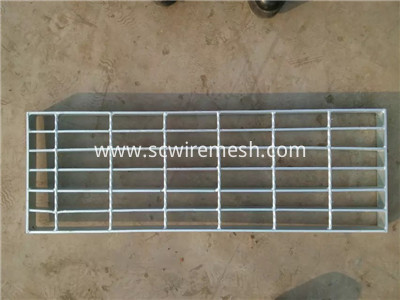 galvanized grating staircase