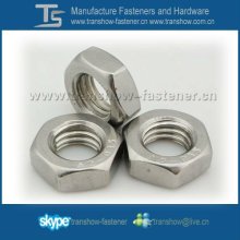 JIS B1181 Hex Thin Nut Left Hand Thread