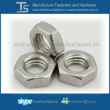 JIS B1181 Hex Thin Nut Left Hand Thread