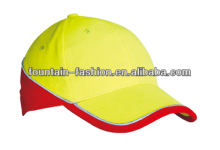 Assorted colors yellow/red Unisex Cap