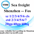 Shenzhen International Freight Forwarder Shipping to Fos