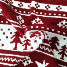 Custom Eco-Friendly Cotton Knitted Blanket - Acrylic Cable Knit Christmas Blanket