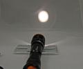 Lumens lampu suluh RC-29 100 Zoom Romisen dengan LED(1*AA battery) S5 XR-E CREE