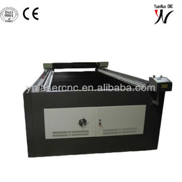 YN1325 laser cutting machine for cloth/fabric