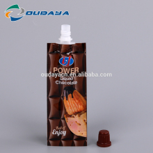 Beverage Package 8.2mm Spout Liquid Chocolate Pouch