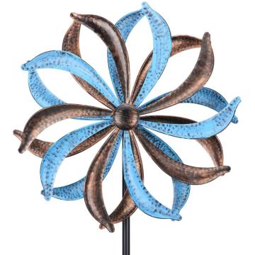 Premium Kinetic Wind Sculpture Metal Windmill