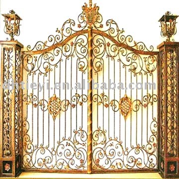 garden iron gate