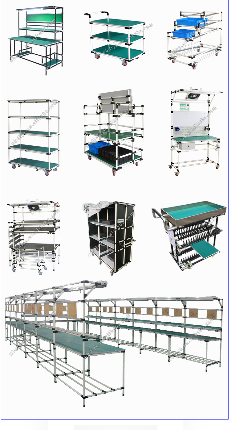 Anti-static lean pipe For Make ESD Worktabke