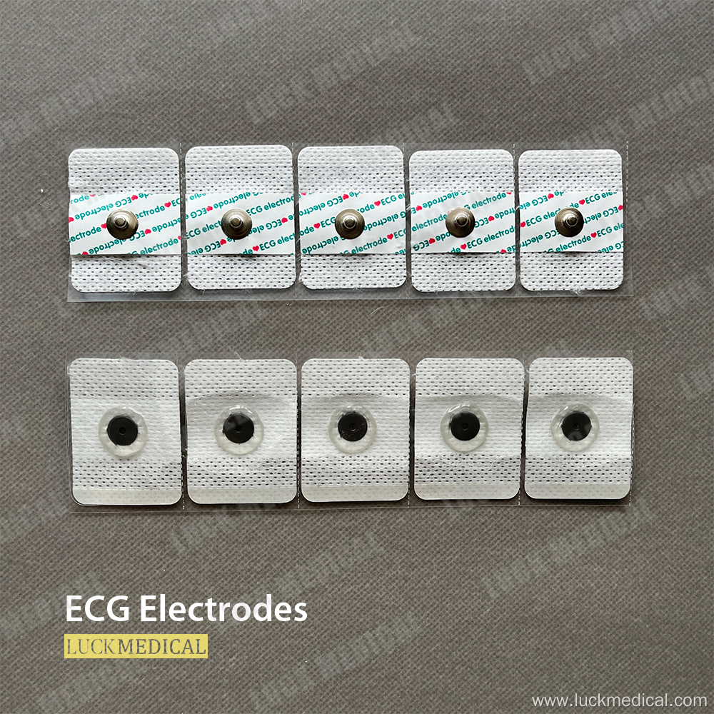 Medical Heart Testing Ecg Electrode Button Pad