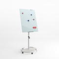 Kantoor mobiel magnetisch glazen whiteboard