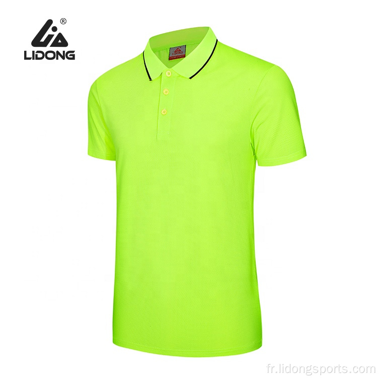 LIDONG Personnalisé Logo Company Uniformes Shirts de travail respirant