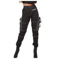 Custom Zip Pocket Straps Women's Cargo Pants