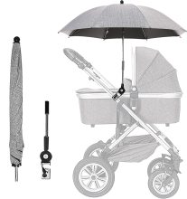 360 Degree Adjustable Anti-UV Waterproof Stroller Umbrella Clamp