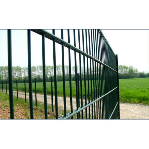 galvanized double wire mesh fencing