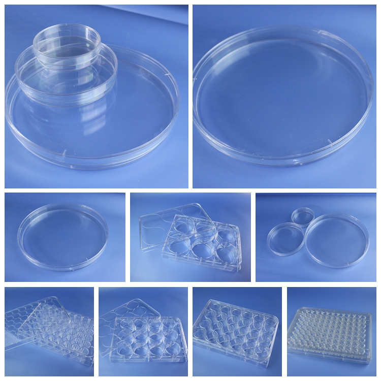 Lab 90mm x 15mm Sterilized Petri Cell Tissue Culture Dishes