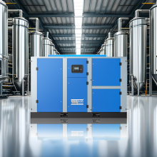 110kw Oil Injected Noiseless Screw Air Compressor SCR1300LBPM