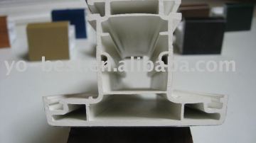 Plastic profile for window and door