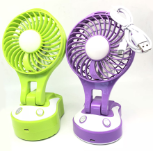 Newest rechargeable USB Mini Fan with Led lights