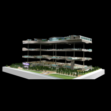 Model Scale Buildings for Shopping Mall and Retail