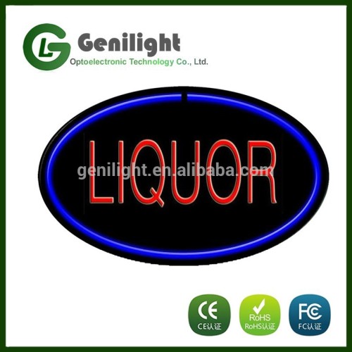 Best design liquor neon sign for sale