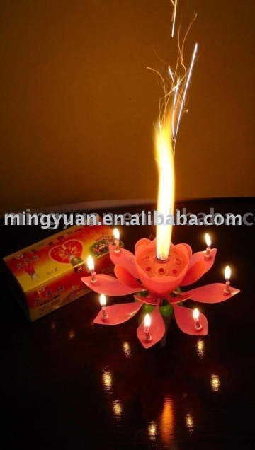 color flame Candle