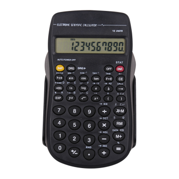 10 digits silicon button scientific pocket calculator