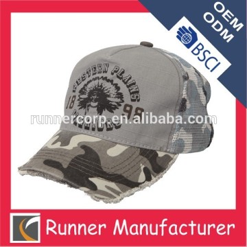 camo hat baseball cap mesh cap