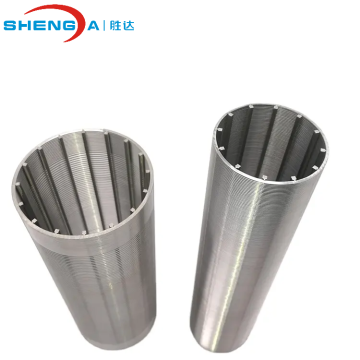 Johnson Wedge Wash Wire Screen Pipe สำหรับปั๊มน้ำ