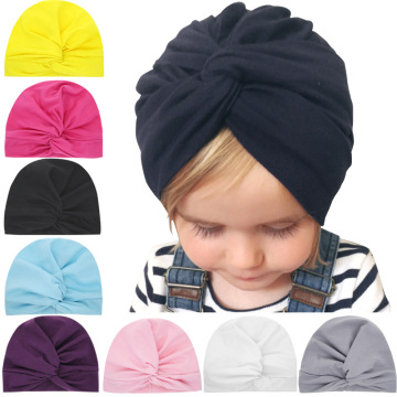 High Quality Kids Turban Hat with Bow - HS-281