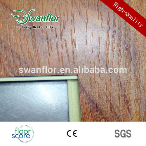 7MM Anti Slip Water Resistant WPC Vinyl Tile Wood Flooring