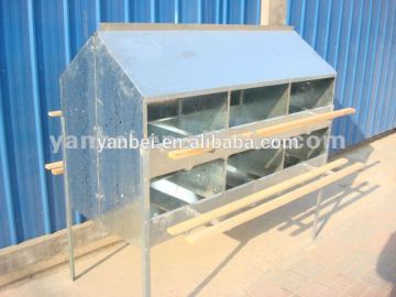 24 Holes Zinc Sheet Hen Nesting Boxes