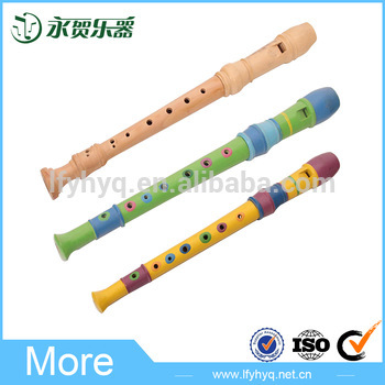 High quality kids flute wooden flute happy flute