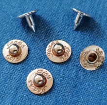 Customized Metal Stud Denim Jeans