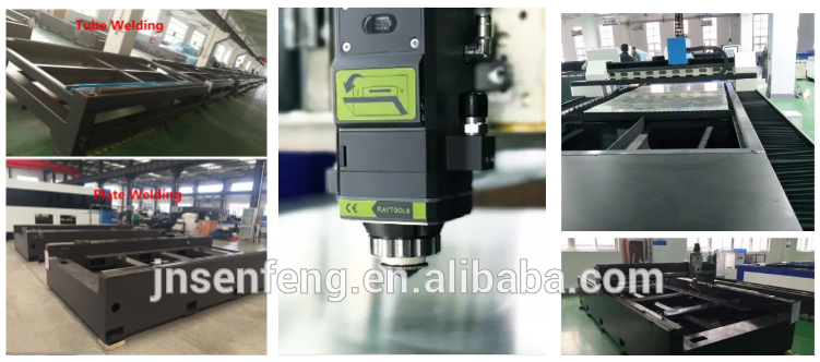 Fiber laser cutting machine for metal sheet and pipe