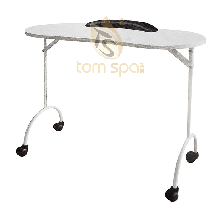 Foldable Nail Table White