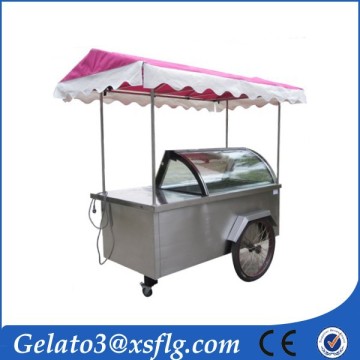 ice cooler cream push cart ice cream for sale
