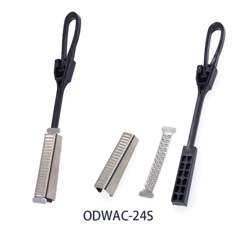 ODWAC Series FTTH CABLE CABLE CABLE SUSCENSION CLAMP สแตนเลสลวดแรงดึงแรงดึง