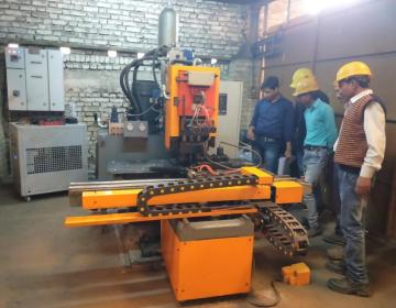 CNC Steel Sheet High Speed Punching Marking Machine